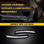 White LED Strip Side Marker Lights for Dodge Charger (2015-2022)