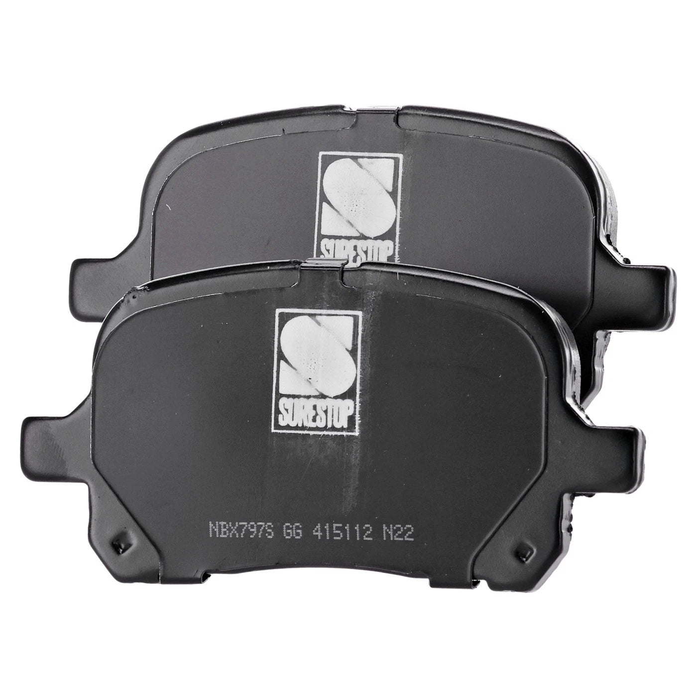 Set of Front Ceramic Brake Pads for Toyota Camry (1997–2001)