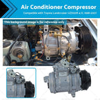 Air Conditioner Compressor for Toyota Landcruiser UZJ100R (1998–2007) 2UZ-FE