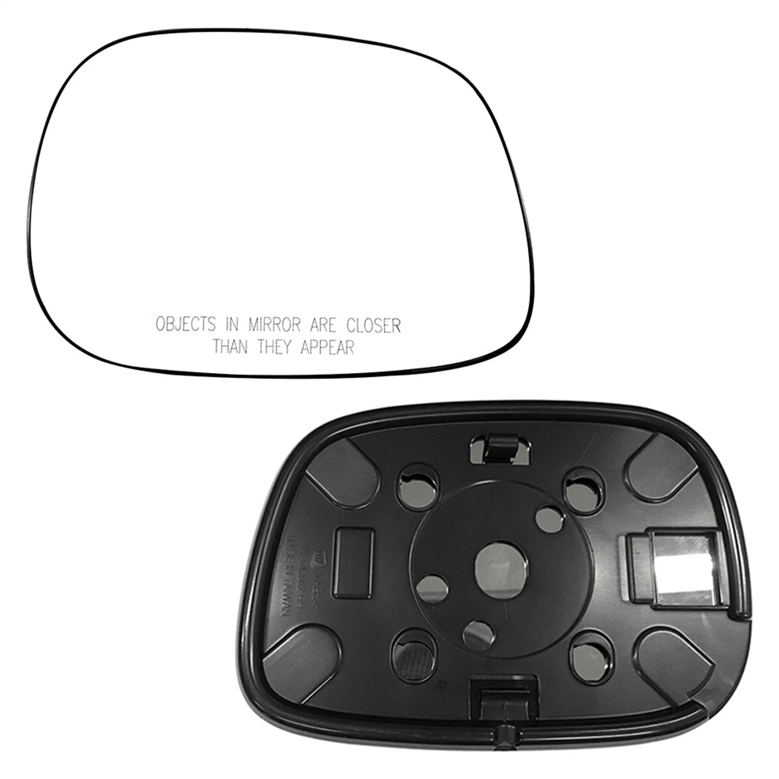 Replacement Mirror Glass Pair for Dodge Ram Pickup (2002–2004)