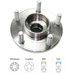Set of 2 Wheel Hubs for Volvo C30