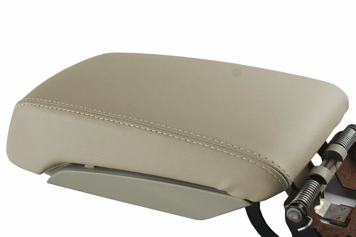 Console Lid Pull Over Cover Leather for Subaru Legacy (2010–2014) Beige