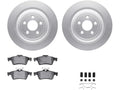 Rear Brake Pad and Rotor Kit for Jaguar XK (2007–2009) JG661HJ
