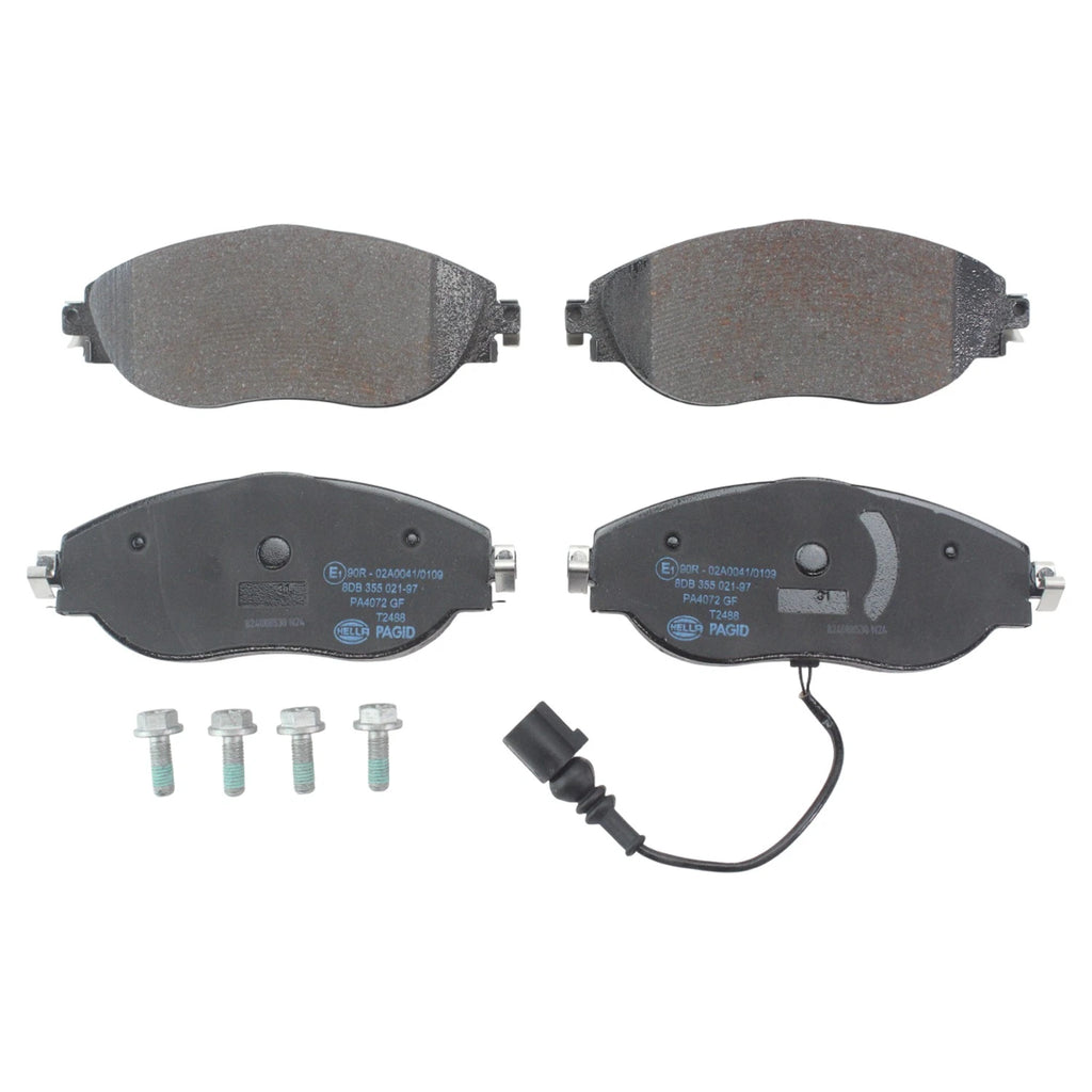 DuraGo Front Rotors & Low-Met Brake Pads Kit for Audi A3 Quattro (2015–2020)
