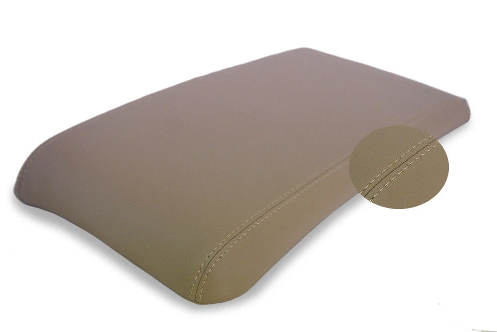 Leather Synthetic Console Armrest Cover for Dodge Dakota (2006–2010) Beige
