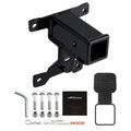 2" Trailer Hitch Receiver Kit for Polaris RZR PRO XP/4 (2020–2026) Black Steel