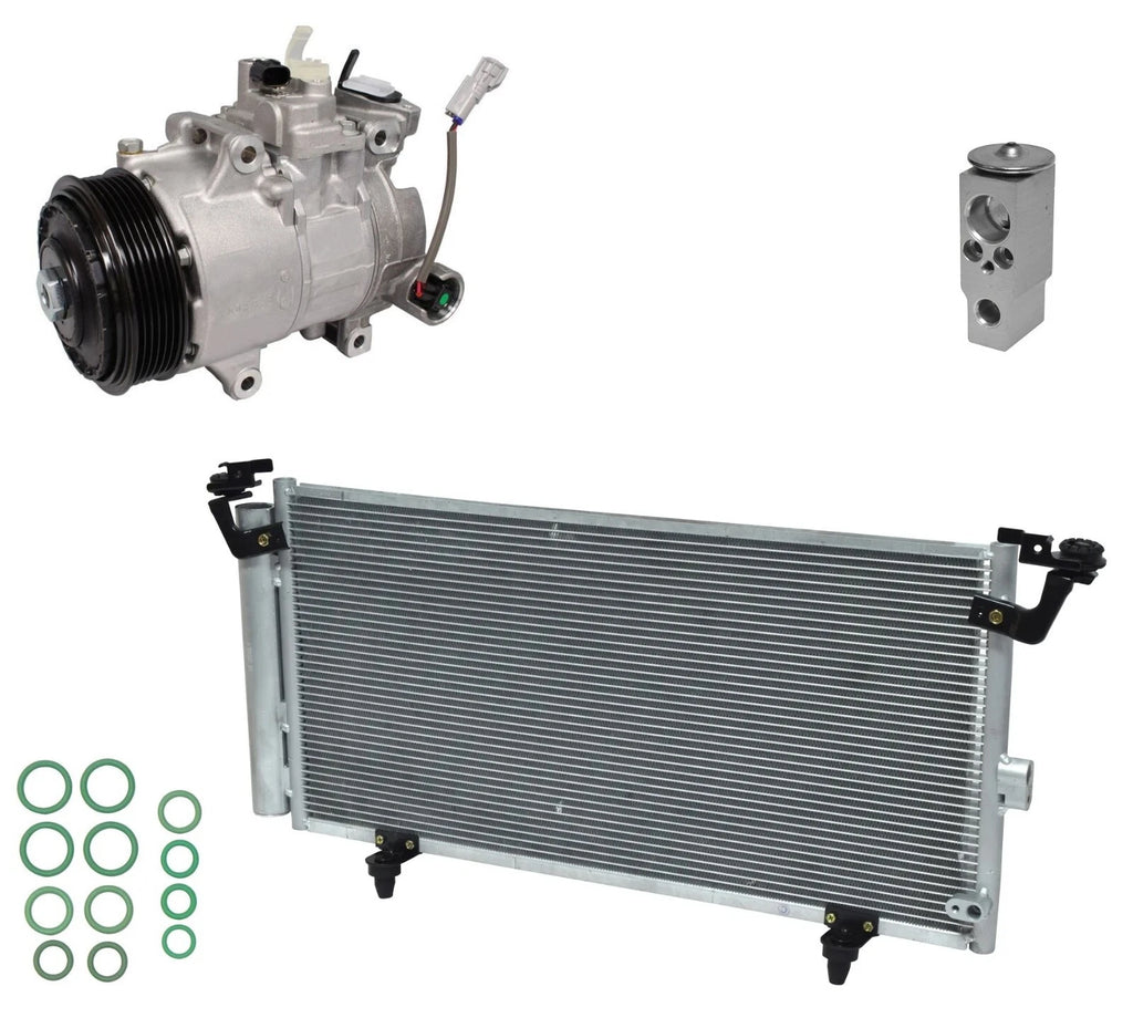 AC Compressor Kit With Condenser for Subaru Outback 3.6L (2014–2014)