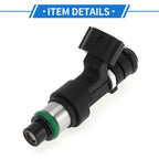 Fuel Injector for Nissan AK12BZ11 CR14DE CR12DE (1 Pc) Black