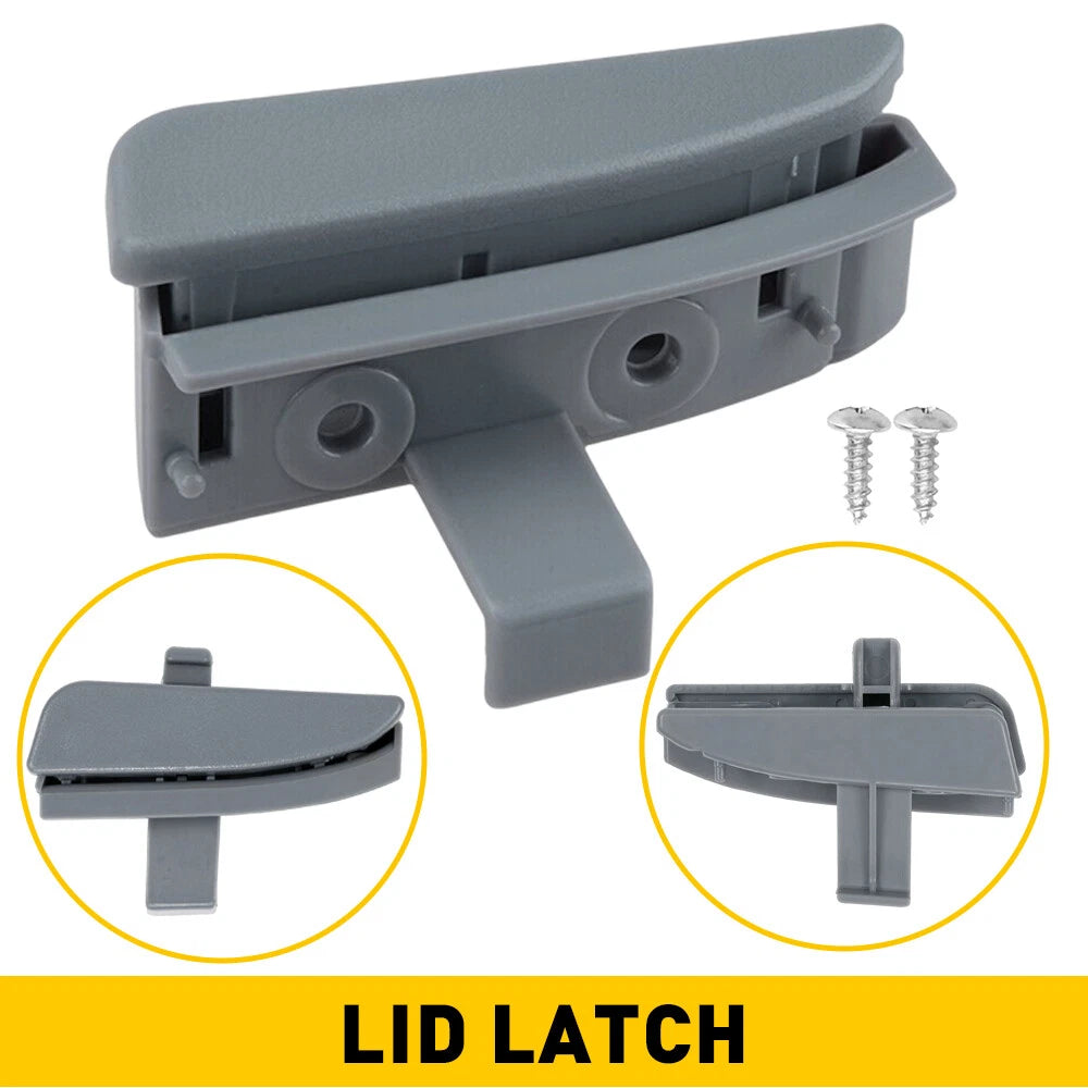 Center Console Lid Latch for Toyota Tacoma (2005-2023) Gray