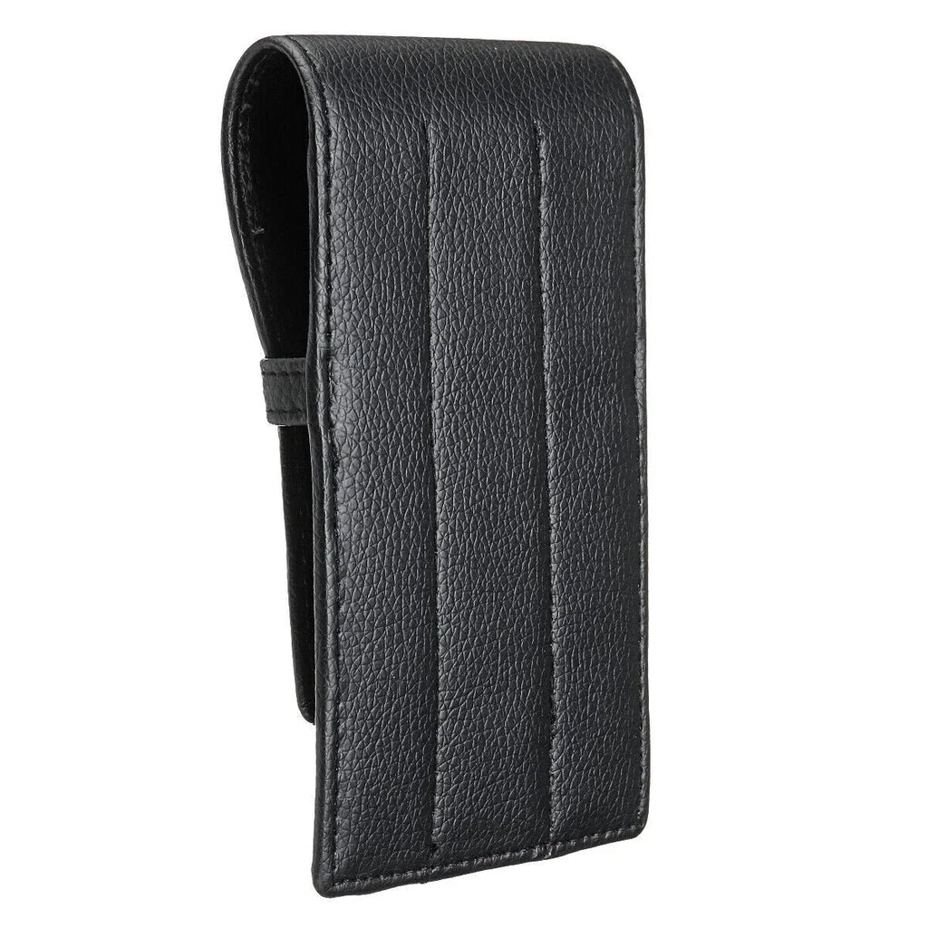 Pens Roller Storage Holder Leather Fountain Pen Case Pouch 3 Holes