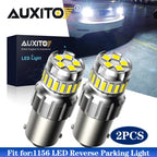 2X CANBUS 1156 7506 LED Reverse Back Up Tail Brake Light Bulbs 6500K 2400LM