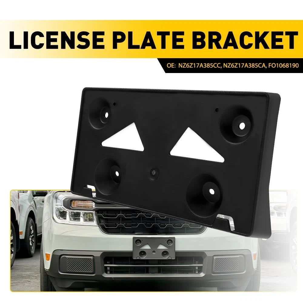Front License Plate Frame Bracket for Ford Maverick (2022–2024) EXV