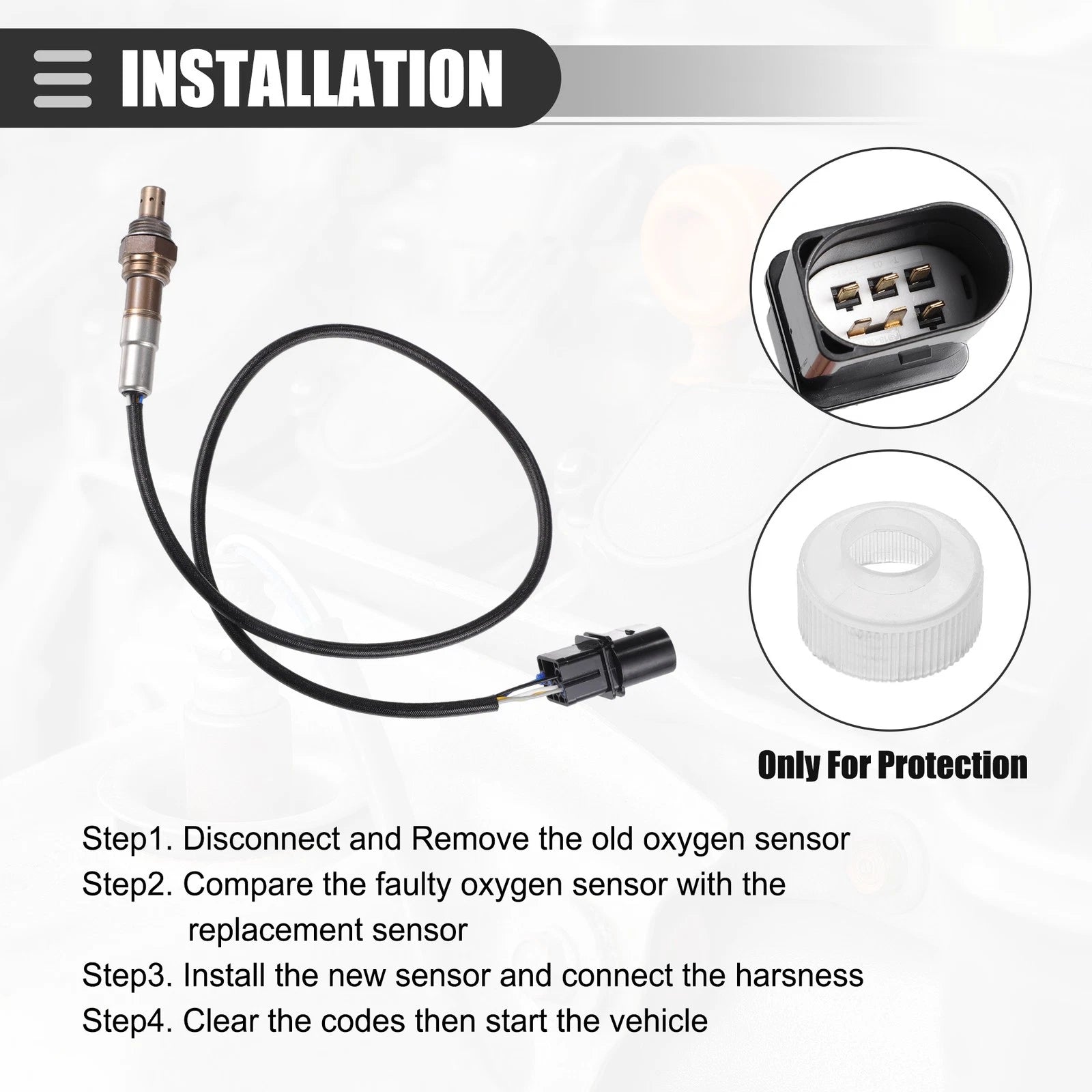 Upstream O2 Oxygen Sensor for Hyundai Elantra 2.0L (2003–2009) No. 39210-23900