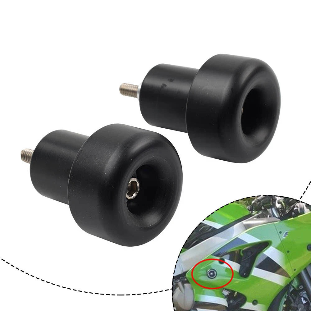 No Cut Frame Sliders for Kawasaki ZZR600 Ninja 636 ZX6 ZX6R ZX9 ZX9R ZX12 (1990–2008)