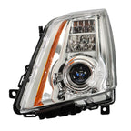 Driver Headlight Assembly for Cadillac CTS (2008–2014) HID/Xenon Chrome Left