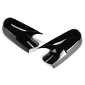 Add-On Gloss Black Side Mirror Cover Cap for Renault Megane 2 MK2 (2002–2009)