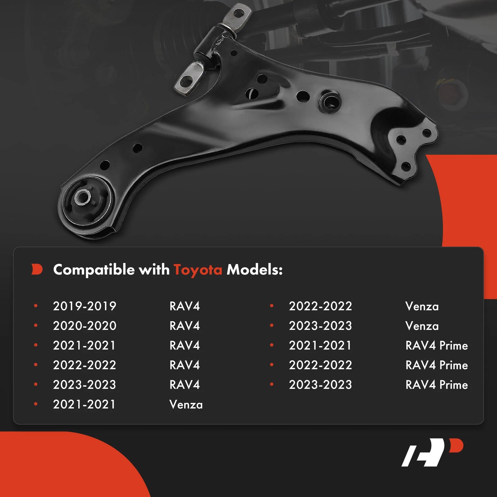 Front Right Lower Control Arm for Toyota RAV4/Venza (2019-2023)