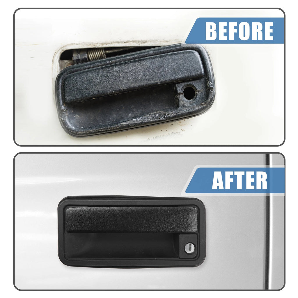 Front Exterior Door Handle Lock Cylinder W/ Keys for Chevrolet GMC (15742229)