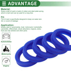 Set of 5 Oil Seal Rotary Shaft Seal 42x55x10mm High Pressure for Automotive