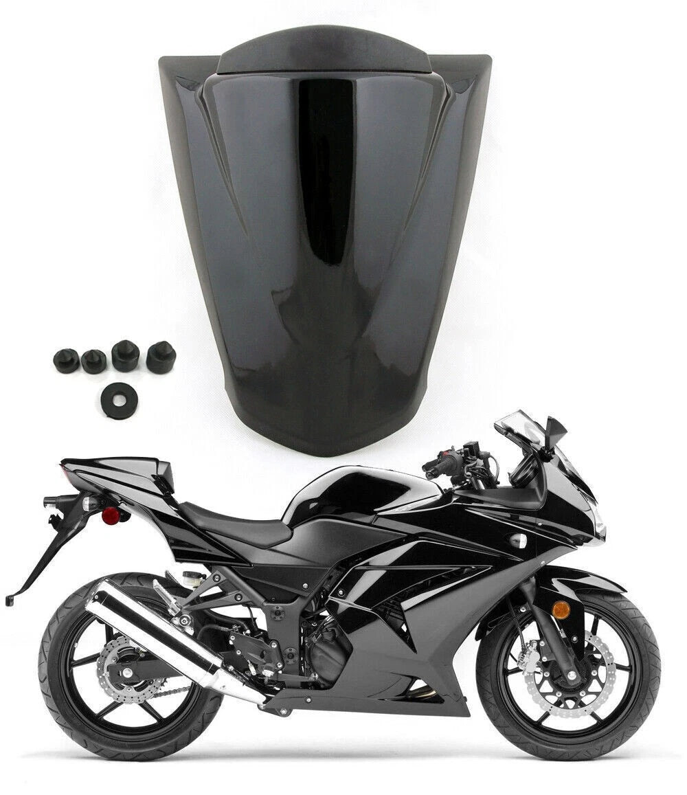 Rear Seat Cover Cowl for Kawasaki Ninja ZX250R ZX250 (2008–2012) Carbon E