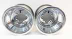 DWT Polished A5 8" Rear Wheels Rims for Yamaha YFZ450 Banshee Raptor (2000–2023)