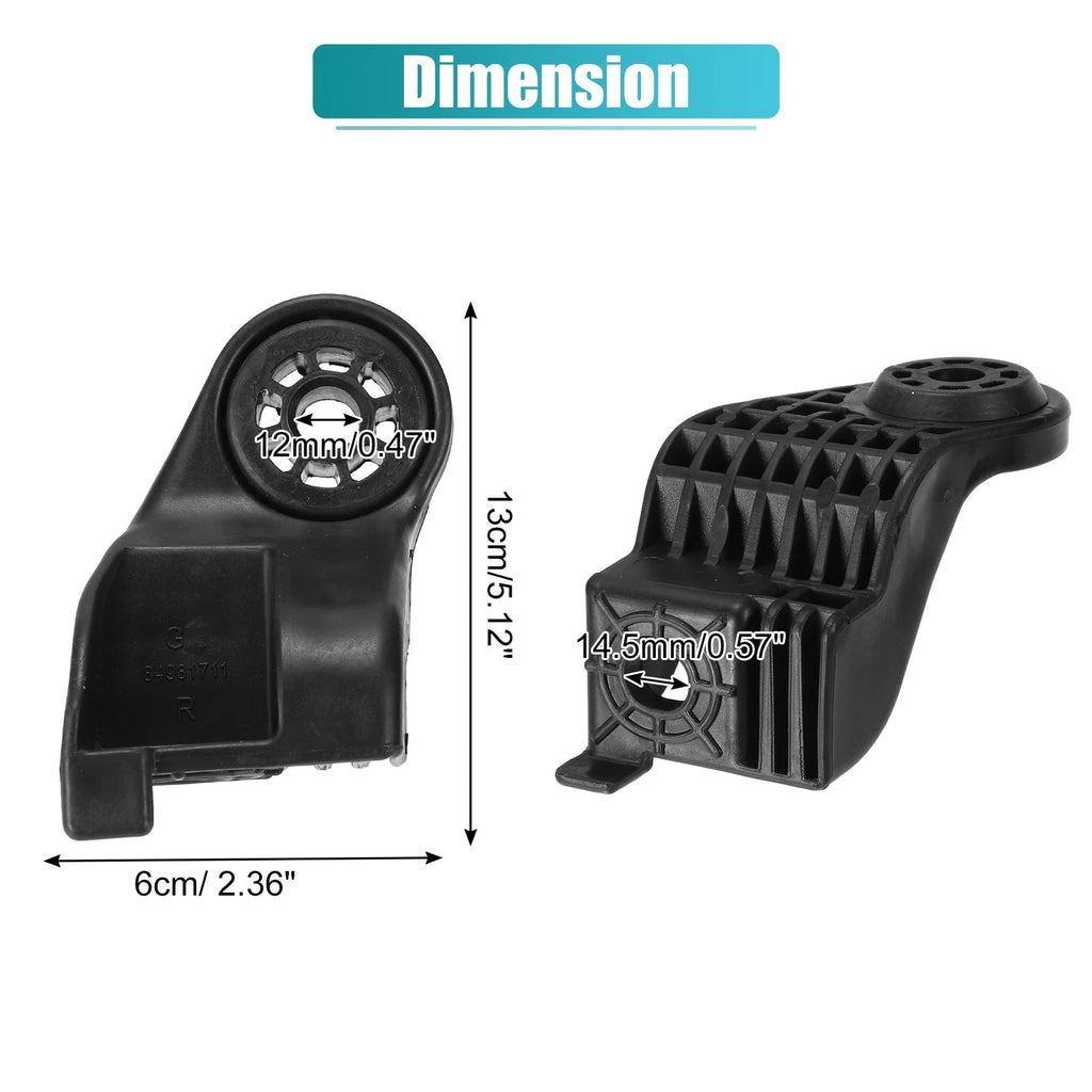 2X Upper Radiator Insulator Mount Bracket for GMC Terrain (2018–2021) No.84981711