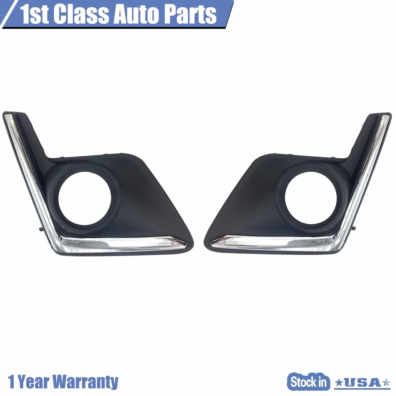 Fog Light Trim Set for Subaru Crosstrek (2013–2023)