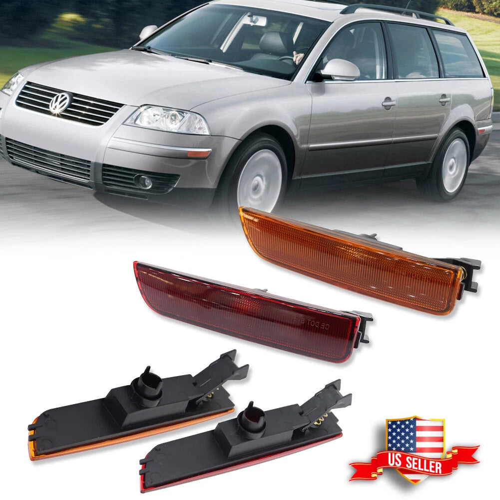 Set of 4 Bumper Side Marker Lights for VW Passat B5.5 (2001–2005)