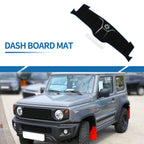 Dashboard Cover Mat for Ford Mustang Mach-E (2021–2024) Black Blue