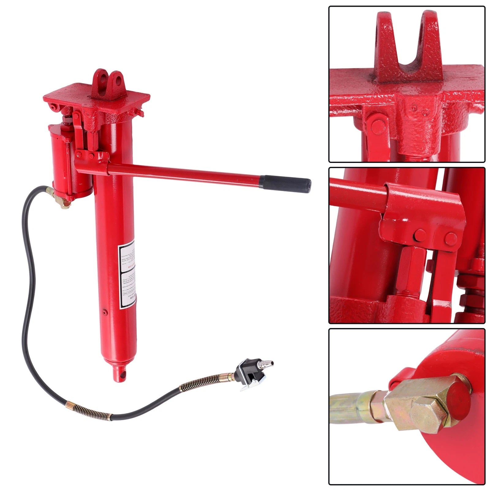 8 Ton Long Ram Bottle Jack for Engine Hoist Cherry Picker