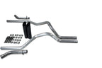 Dual Exhaust Kit for Chevy GMC 1500 (1988–1995) Black Tips Corner Exit