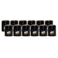Set of 12 Engine Oil Filters for Ford Kia Mazda Polaris L4