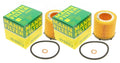 Set of 2 Engine Oil Filters for BMW F10 F25 F30 335i 528i xDrive 535i X1 X3