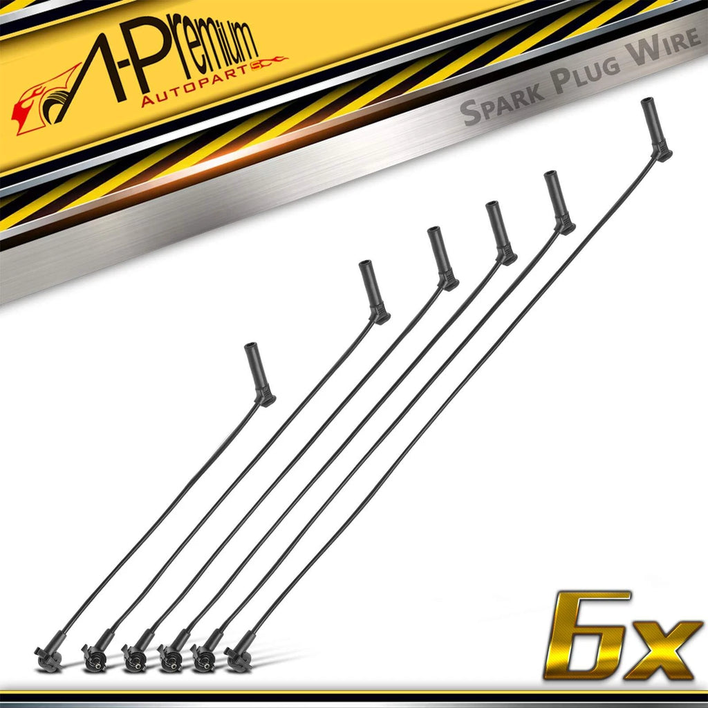 6x Spark Plug Wire Set for Ford Explorer Mercury Mountaineer (2002–2010)