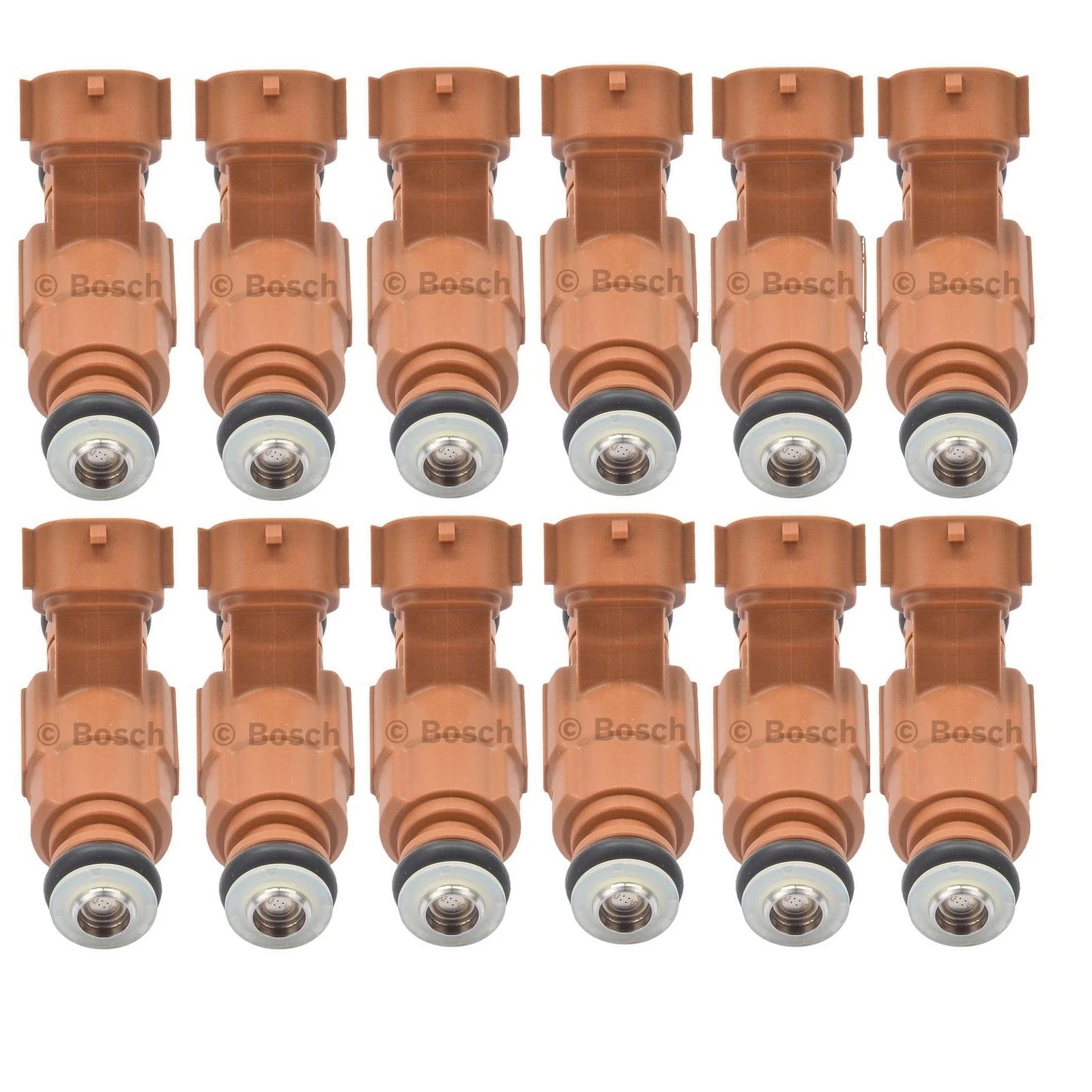 Set of 12 Bosch Fuel Injectors for Audi A8 Quattro VW Phaeton (2004–2010)