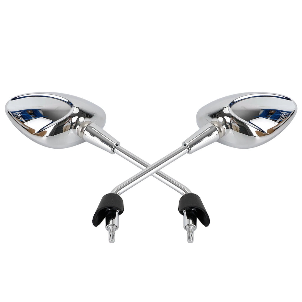 Chrome Mirror Set for Piaggio Vespa Sprint 50 125 150 (2014–Present) CM262001 CM262002