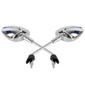Chrome Mirror Set for Piaggio Vespa Sprint 50 125 150 (2014–Present) CM262001 CM262002
