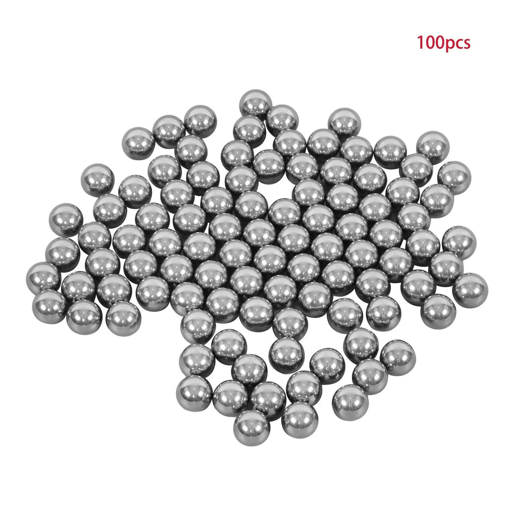 Set of 100 Chrome Steel Bearing Balls for Precision Applications