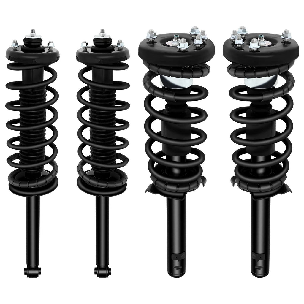 Set of 4 Complete Struts Shocks Spring & Mount for Honda Accord (1998–2002)