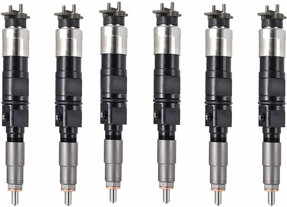6X Fuel Injector RE529118 RE524382 for John Deere E210LC (2000–2005)