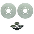 Bosch QuietCast Rotors & Hella Low-Met Brake Pads for Mazda 3 (2004–2013)