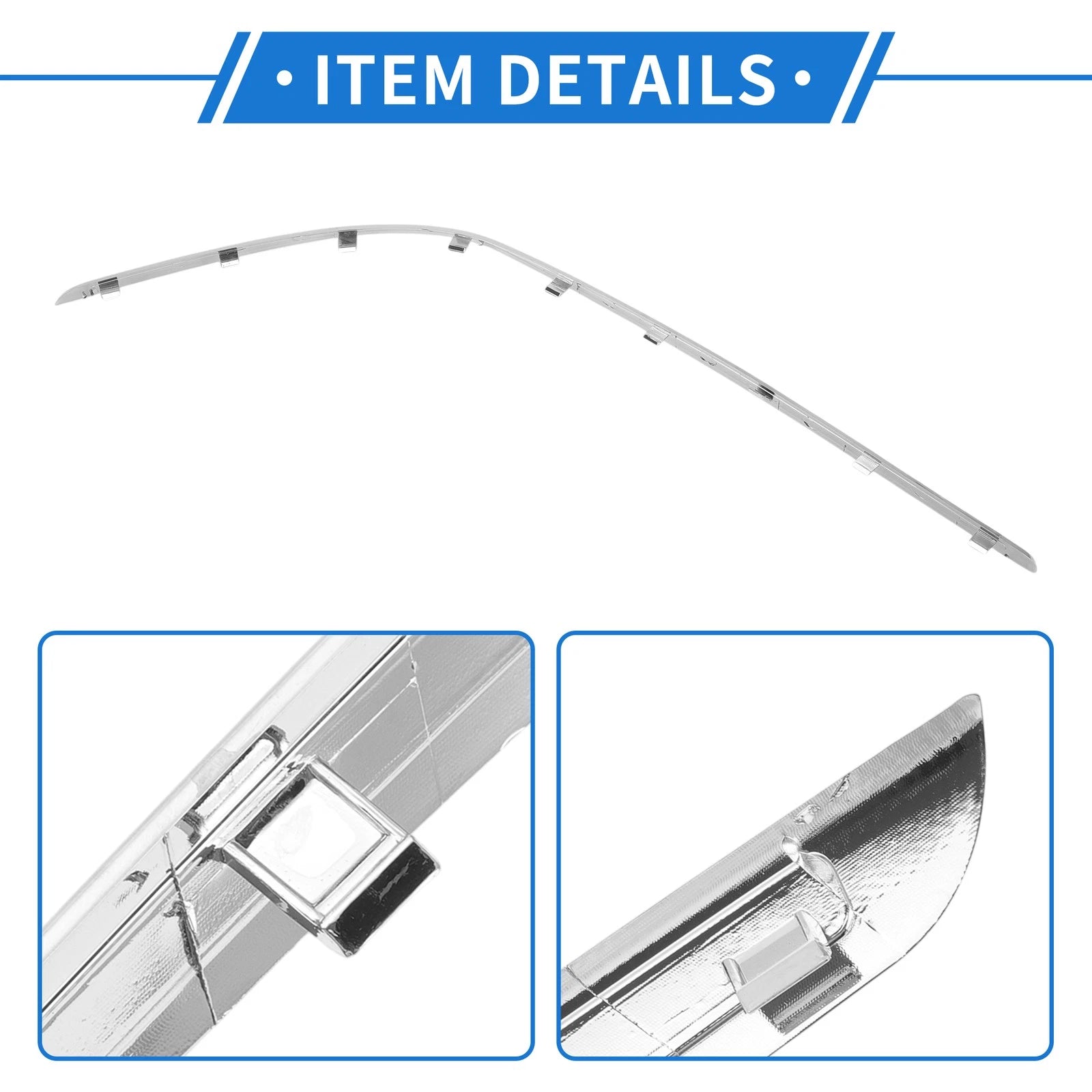 Rear Left Bumper Grille Trim for Mercedes-Benz GL W164 (2010–2012)
