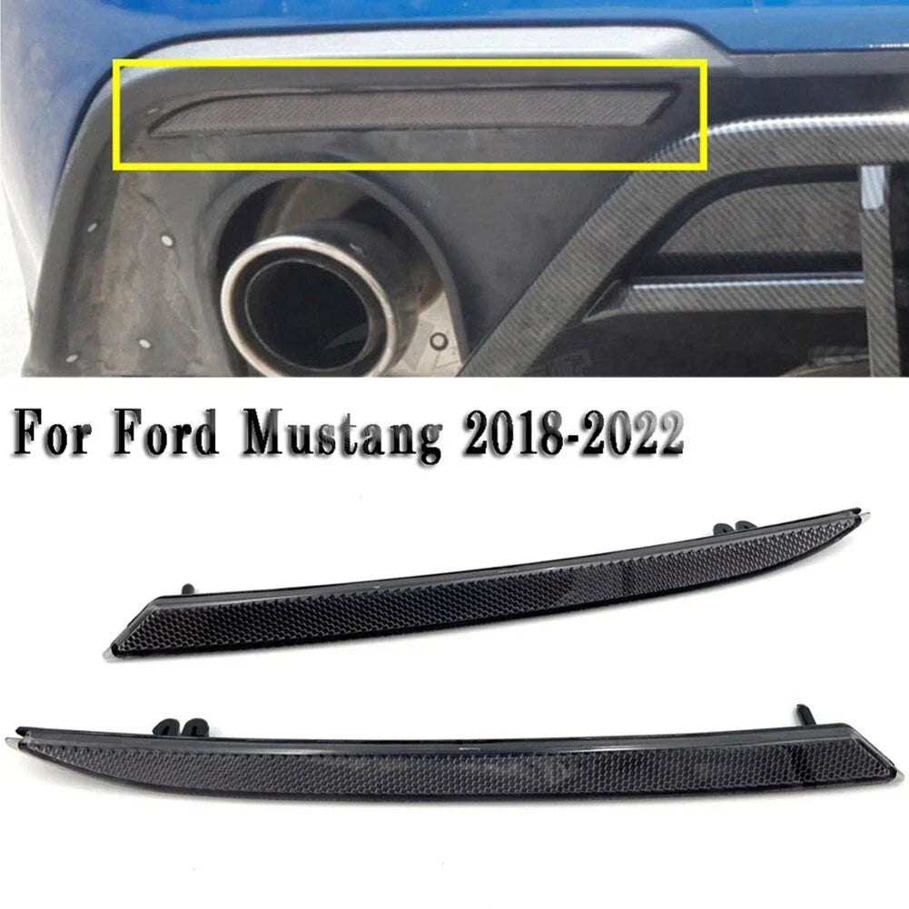 Smoked Lens Reflectors for Ford Mustang