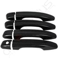 Set of 4 Door Handle Covers for Honda Accord (2018–2020) Carbon Fiber