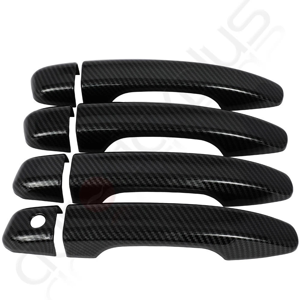 Set of 4 Door Handle Covers for Honda Accord (2018–2020) Carbon Fiber