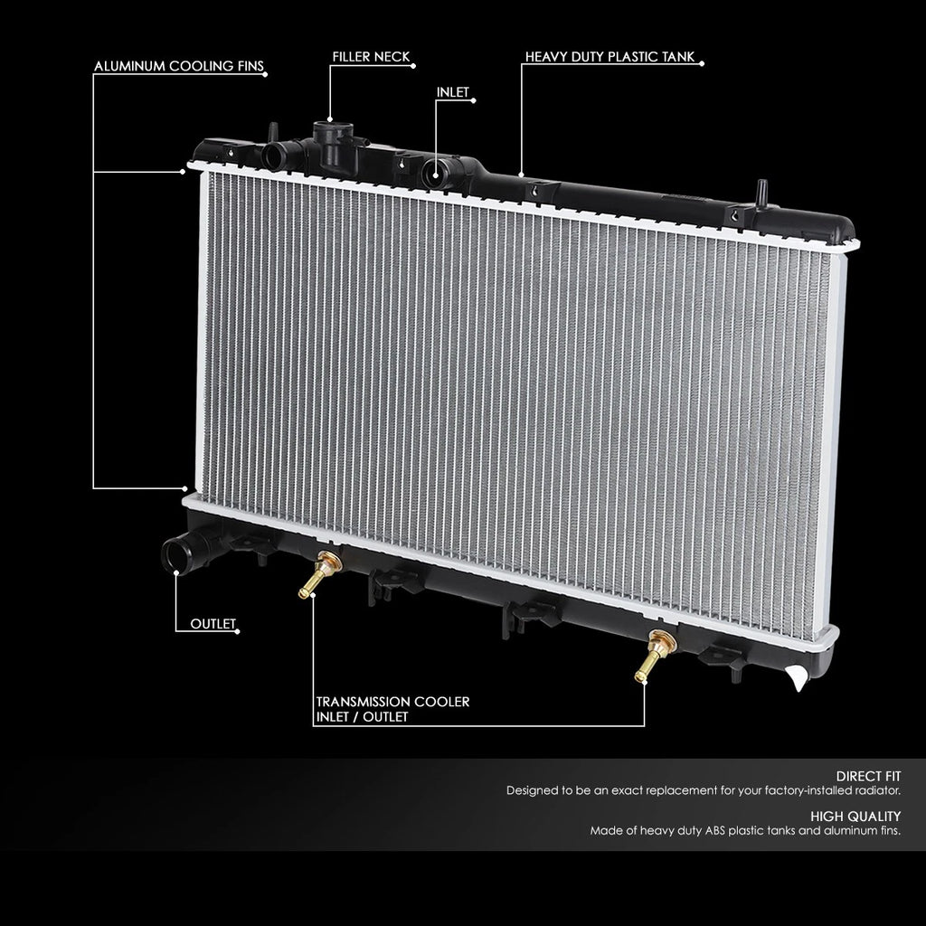 Aluminum Cooling Radiator for Subaru Outback 3.0L (2001–2004) DPI 2465