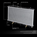 Aluminum Cooling Radiator for Subaru Outback 3.0L (2001–2004) DPI 2465