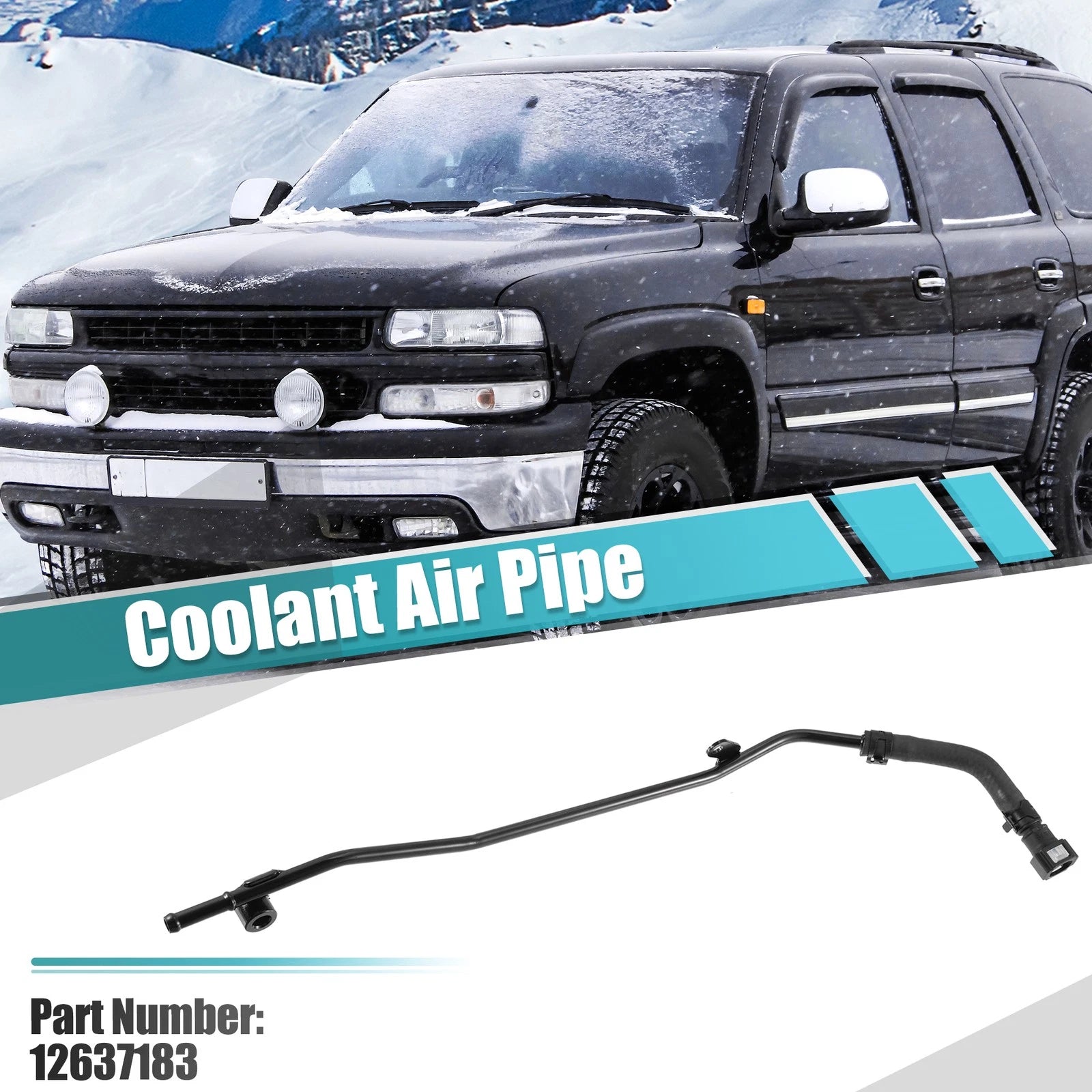 Coolant Air Pipe HVAC Heater Hose Assembly   12637183