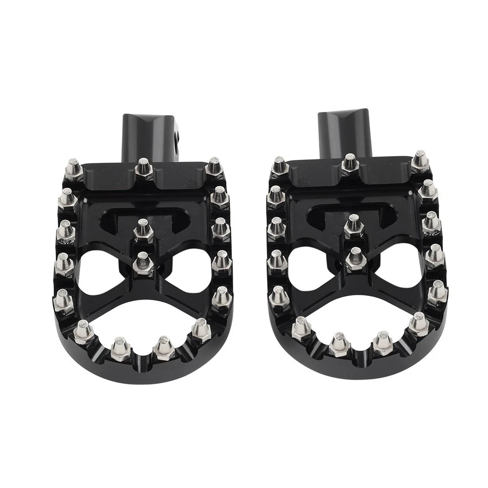 Rear Black FootPeg Passenger Pedal for Harley FXBB FXLR FXLRS FXLRST FXST FLSB (2018–2023)