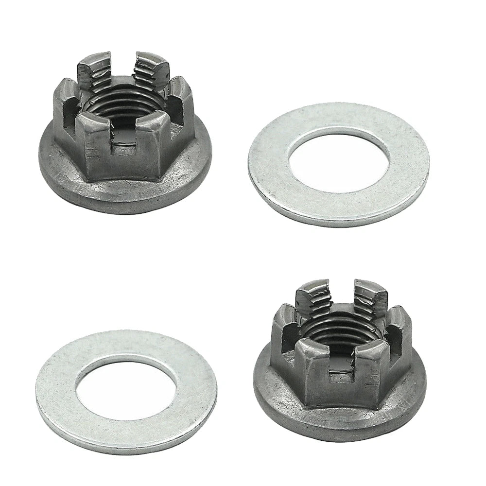 Rear Axle Hub Castle Nut for Yamaha Banshee Warrior Raptor 350 660 Blaster 350cc